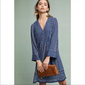 Anthropologie Akemi & Kin Blue Dress, XSP